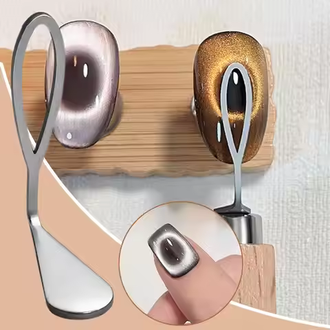 Hollow Cat's Eye Magnet Nail Art Tool Magnetic Stick For Cat Eye Gel Polish 3D Hollow Effect Manicur