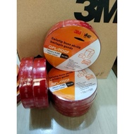 MERAH Double Tape VHB 3m 4900 24mm and 12mm - Double Tape VHB3m - Red double tape - Glue Reversible3