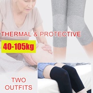 HOT[Hot Sale]Thin invisible cotton knee sleeve/extended cotton cold warm knee pads/Improve Blood Cir