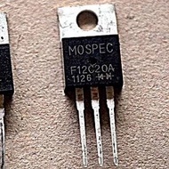 Mospec F12C20A 12A 200V Diode Fast Recovery Transistor To-220 F12C20 F12C2OA