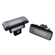 1Pair License Plate Accessories LED Number Lamp For Mercedes Benz W211 W203 W219