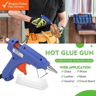Hot Glue Gun Gam 20W Electric Hot Melt Glue Gun Hot Glue Stick Adhesive Electric Glue Hot Melt Stick