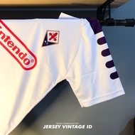 FIORENTINA 1998 AWAY RETRO JERSEY WHITE | SHORT SLEEVE | CLASSIC VINTAGE JERSEY |