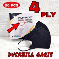 MASKER DUCKBILL MOUSON ALKINDO 4PLY 50 PCS