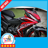 Tem Rời Dán Xe Winner 150 V1 Mẫu Đỏ Đen Trắng Chữ RS
