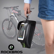 ROCKBROS 21 Bicycle Cycling Bike Accessories Waterproof Frame Tube Phone Bag
