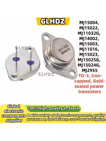 5-10pcs/lot MJ15004 MJ15022 MJ11032G MJ14002 MJ15003 MJ11016 MJ15023 MJ15025G MJ15024G MJ2955 TO-3 1