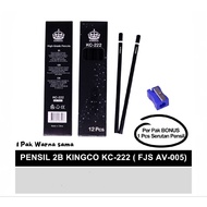 KINGCO 2B PENCIL MODEL K-999 KC-111 KC-555 KC-222 KC-333 KC-3693 1 DOZEN CONTAINS 12 PCS