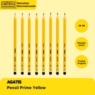 PENCIL AGATIS PENCIL YELLOW 2BPrime/3B/4B/5B/6B/7B/8B/9B (1 PACK)