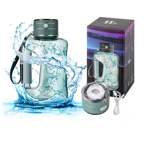 1.5L Hydrogen Water Bottle Hydrogen Rich Portable Sports Water Bottle Rich Molecular Hydrogen Water 
