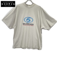 Balenciaga 764235 象牙色 Vintage 24SS 衝浪者中碼 T 卹 L 碼