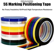 HILDARK0 1 Pcs Marking Tape No Trace Waterproof Insulation  Adhesive DIY Whiteboard Warning Line
