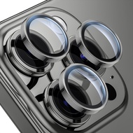 4 แพ็ก- ใหม่ WSKEN ตัวป้องกันเลนส์ สําหรับ iPhone 15 Pro Max iPhone 15 Pro ตัวป้องกันเลนส์กล้อง HD ฟิล์มกระจกนิรภัยโลหะ