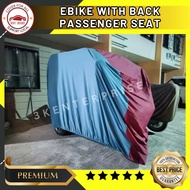 EBIKE 3 WHEELS WITH BACK PASSENGER SEAT FULL COVER WATER REPELLANT SCRATCH AND DUST PROOF