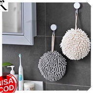[CENDOL] Hanging Cendol Hand Towel Cendol Hand Towel/ Chenille Cendol Round Hand Towel - Hand Towel 
