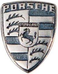 Porsche Crest for Vehicle Key 911 924 928 944 959 964 968 993