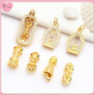 【2026 CNY】 Ancient Gold Color King Demon Pestle Transshipment Partition Diy Jewelry Accessories Brac