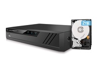 Amcrest 4K 8CH POE NVR POE Network Video Recorder - Supports 8 x 8MP/4K IP Cameras, 8-Channel Power 