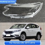 For Honda CRV 2015 2016 Car Accessories Lampshade Caps Headlights Glass Car Front Headlight Lens Cov