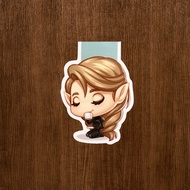 Feyre Drinking Tea ACOTAR set magnetic bookmark magnetic bookmark