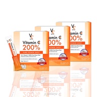 VC Vit c Vitamin C 200% Pure Power Shot High Vitamin C 3000 mg. (14 ซอง x 3 กล่อง)