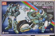 現貨 盒舊特價 Aoshima 機甲創世紀 1/12 可變 MOSPEADA 模型（留意內文）