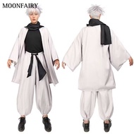 - Gojo VS Sukuna Costume Cosplay Jujutsu Kaisen Costume Gojo Satoru Anime JJK White Fullset Wig Set