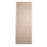 HDF Moulded Door - Six Panel 70x210 / 80x210 / 90x210  Easy Installation