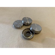 Glass Screw Cap Acrylic Wood F Screw Flat Round SS Screw