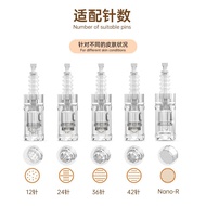 Dr.pen A10 Original Small Black Pen Micro Needle Head Dòng Điện Nước Da Đầu Dẫn Nước Bọt Trắng Phụ K