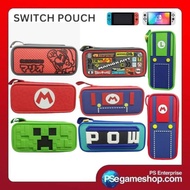 Nintendo Switch V1 V2 Oled Pouch Mario Bag Carry Case Eva Bag