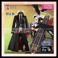 TERLARIS PO KOSTUM ENTERPRISE AZUR LANE BLACK COAT CAPTAIN COSPLAY -