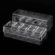 Box tray specialized in storing 100 poker chips/poker chips