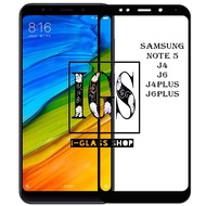 Samsung note 5 j4 j6 j4plus j6plus plus TEMPERED GLASS FULL 5D 6D 9D SCREEN GUARD screen protector