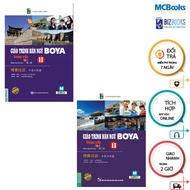Sách - Combo Giáo trình hán ngữ Boya trung cấp 2 ( tập 1 tập 2 phiên bản mới nhất ) - McBooks