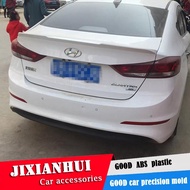 For Hyundai Elantra Spoiler 2016-2018 Elantra Spoiler ACYW ABS plastic Material Car Rear Wing Color 