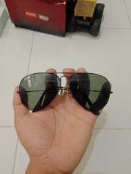 Kacamata Ray-Ban Aviator Bausch & Lomb Second Original Vintage Rare