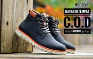 (Bisa Cod) Sepatu Brodo Pria Boots kulit Original Cowok sepatu Kerja Keren Murah Ori Gaya sepatu Cas