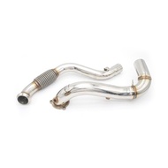 Mercedes Benz W176 A180 A200 A250 C117 CLA180 CLA200 CLA220 CLA250 Catless 3 InchesTurbo Downpipe RH