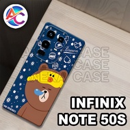 [AC55] Softcase rubber infinix note 50s/case infinix note 50s girls/casing infinix note 50s/silicone