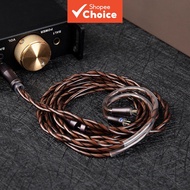 KBEAR Cadence 6N Silver-Plated Copper IEM Cable HiFi Upgraded Earphone Wire for KZ IEM Pro  KBEAR Ca