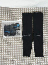 Handsock Aqua Sport Unisex Thick Sarung Lengan Tebal Aqua Cooling Hand Sock (BLACK)