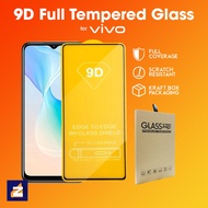 Vivo V20 V15 V11 V7 Pro Plus SE Tempered Glass 9D Full Cover Clear 9H Edge to Edge Tempered Glass