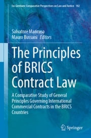 The Principles of BRICS Contract Law Salvatore Mancuso