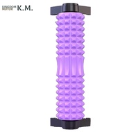 KINGDOM MOTOR-EVA Yoga Foam Roller with Stand,High Load Bearing,Non-Slip ,Muscle Relaxation,Easy to 