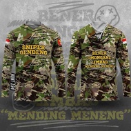 Produk Original Jersey Camo Custom Kerah Hoodie Hntf 223 / Kaos Hunting / Baju Perbakin / Baju Kamuf