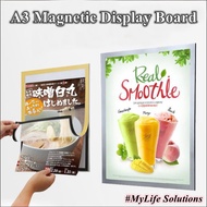 A3 Magnetic Display Board Sticker Photo Certification Wall Frame / Magnetic Poster Frame Photo Frame