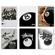 8th Victory Billiards Poster Black and White Poster Indoor Billiards Wall Painting canvas poster gif