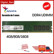ADATA DDR4 4GB 8GB 16GB 2133Mhz 2400Mhz 2666MHz 3200Mhz DDR4 RAM 1.2v Desktop ram PC4 Desktop for RA