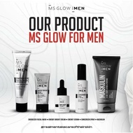 hk3 MS GLOW FOR MEN Skincare Pria Paket Perawatan Wajah MS GLOW BPOM #